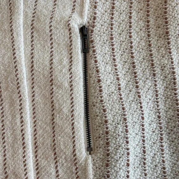 NWT - Nic+Zoe Cream and Gold Knit Jacket- 2X - Picture 8 of 11